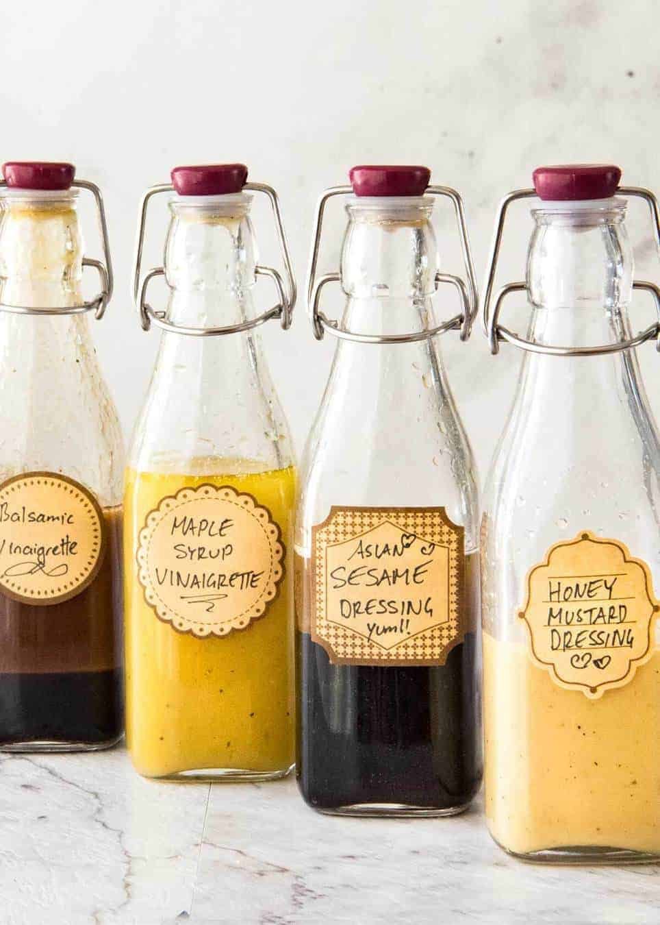 Easy Salad Dressing Recipes - Long Shelf Life, Ready To Use recipetineats.com