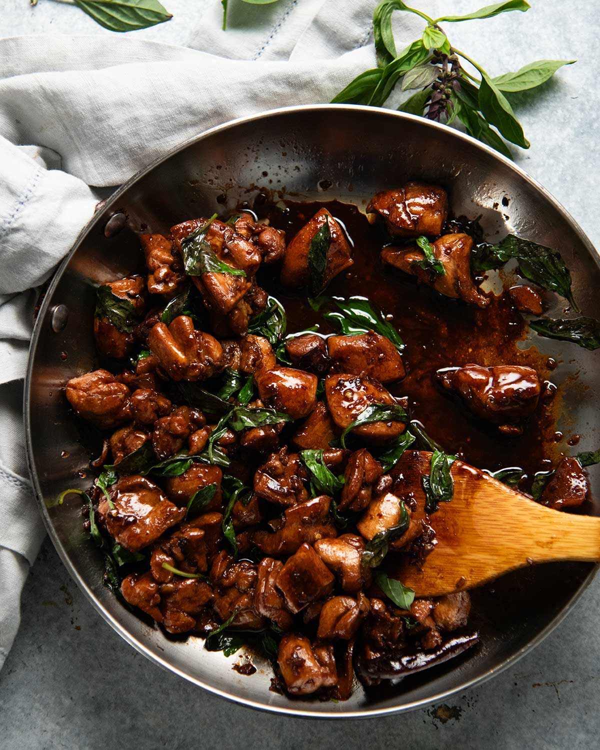 Taiwanese Three Cup Chicken
